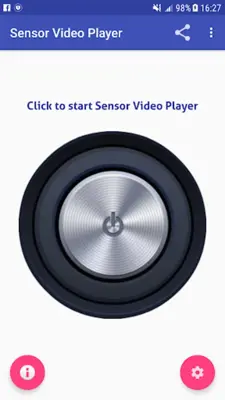 Sensor Video Player android App screenshot 8